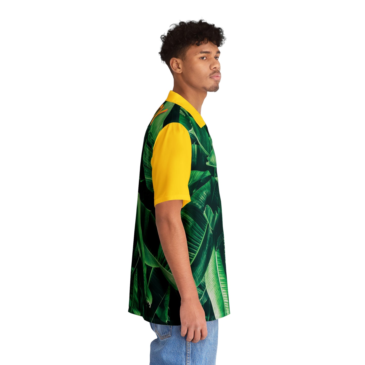 Banana Leaves Men's Hawaiian Shirt