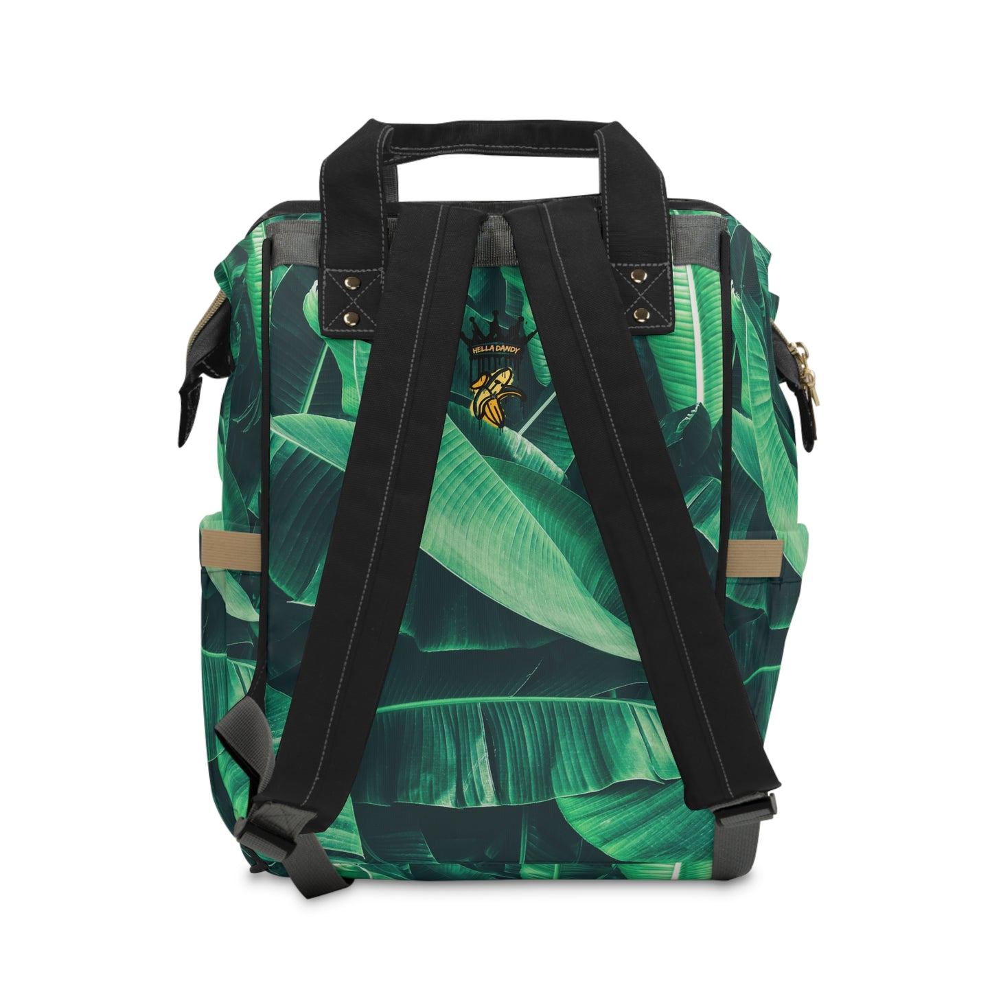 Banana Leaves Multifunctional Diaper Backpack
