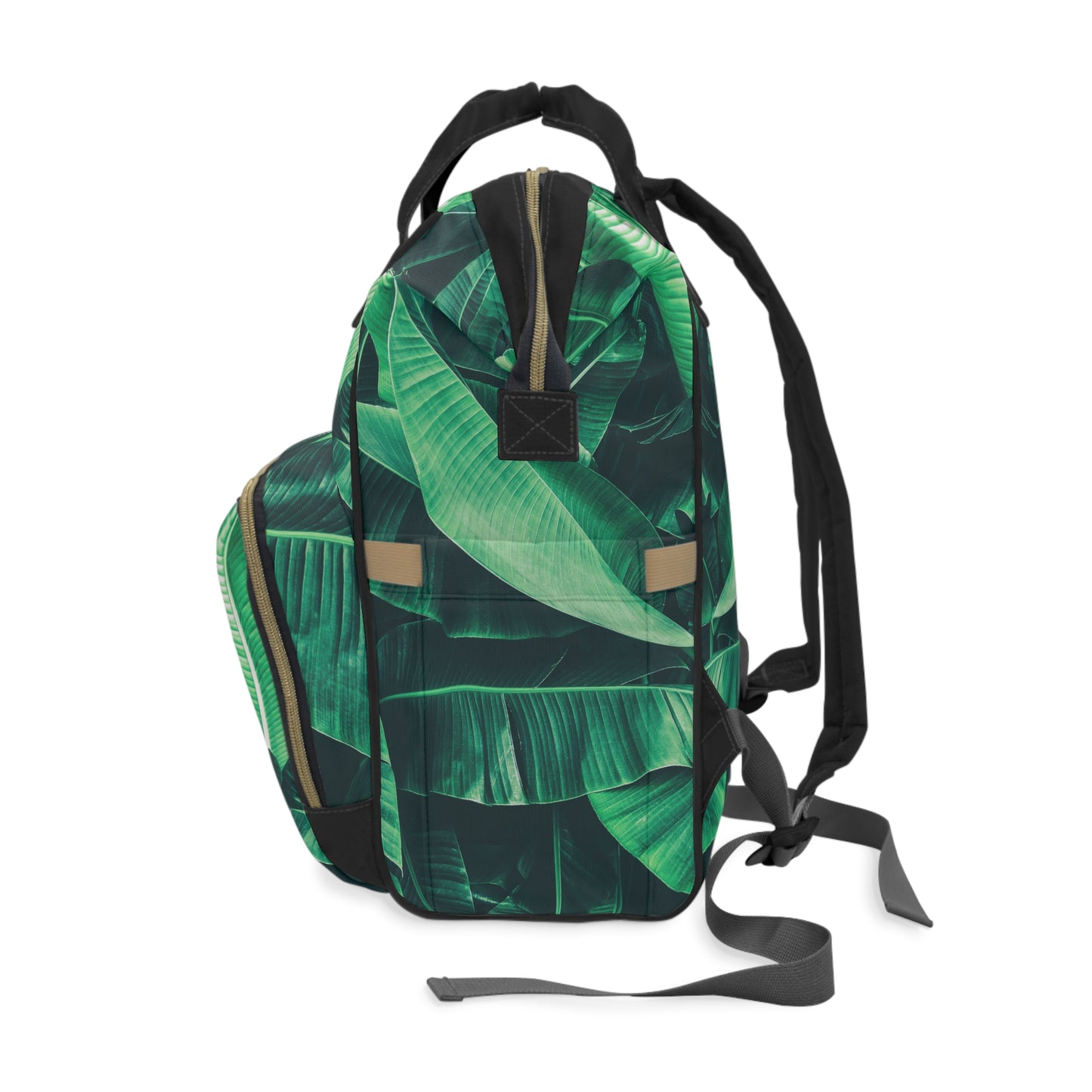 Banana Leaves Multifunctional Diaper Backpack