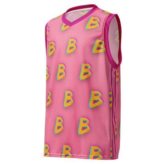 BBBBBBB Recycled unisex basketball jersey