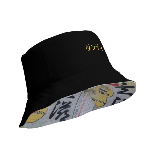 GenJiMai Reversible bucket hat