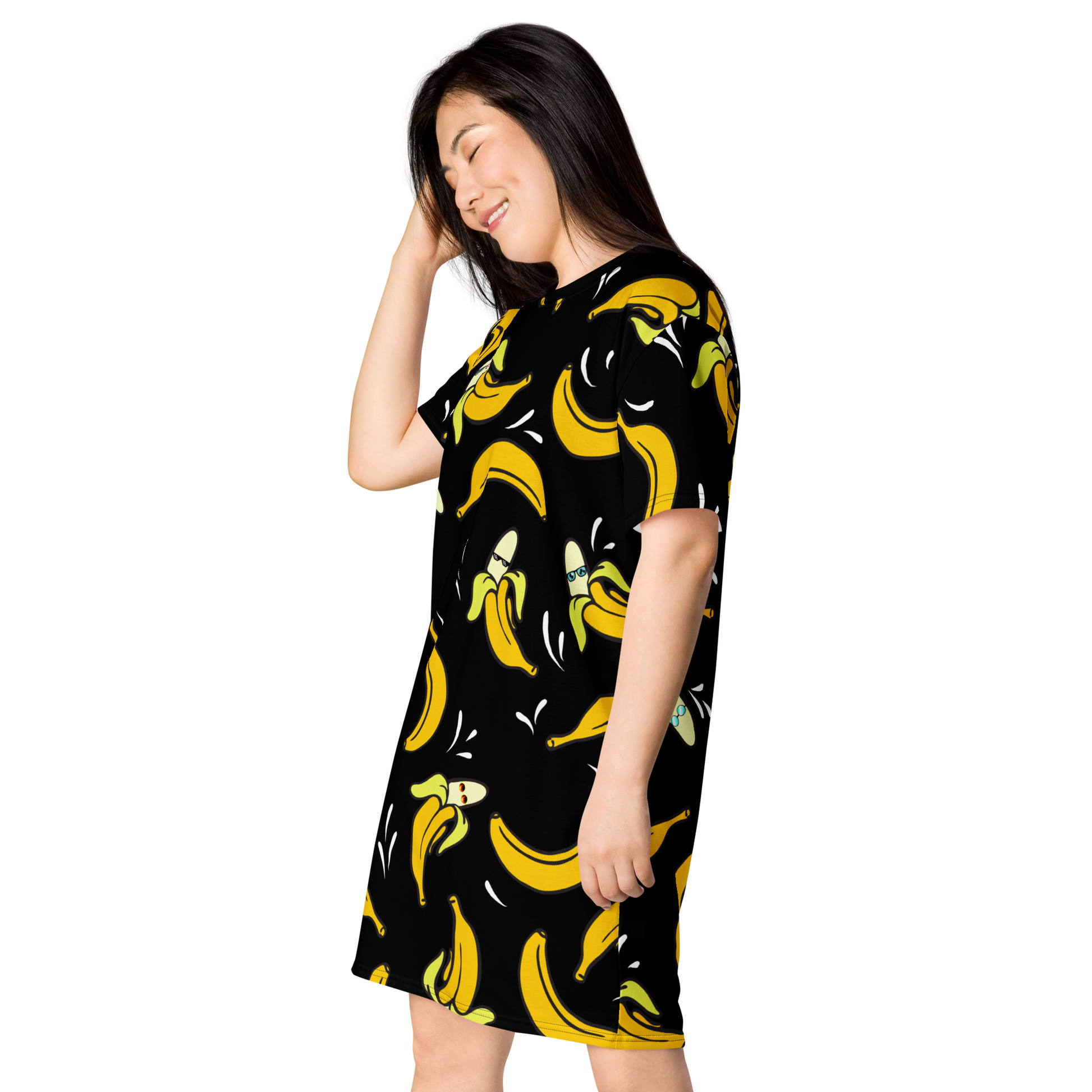 banana shirt dress Banana Cut Shirt Dress