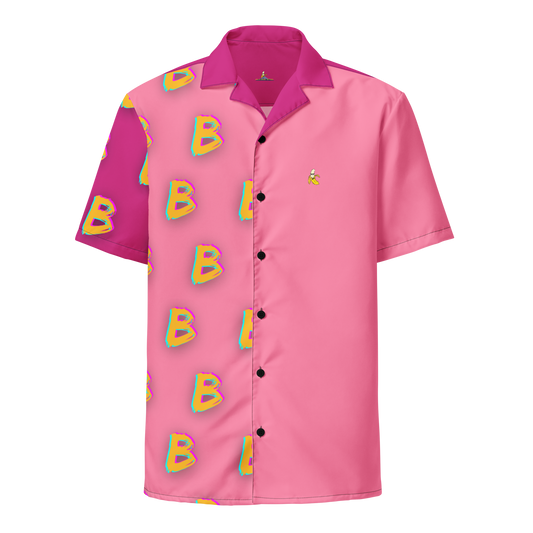 B B B B B B Unisex button shirt