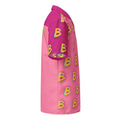 B Unisex button shirt