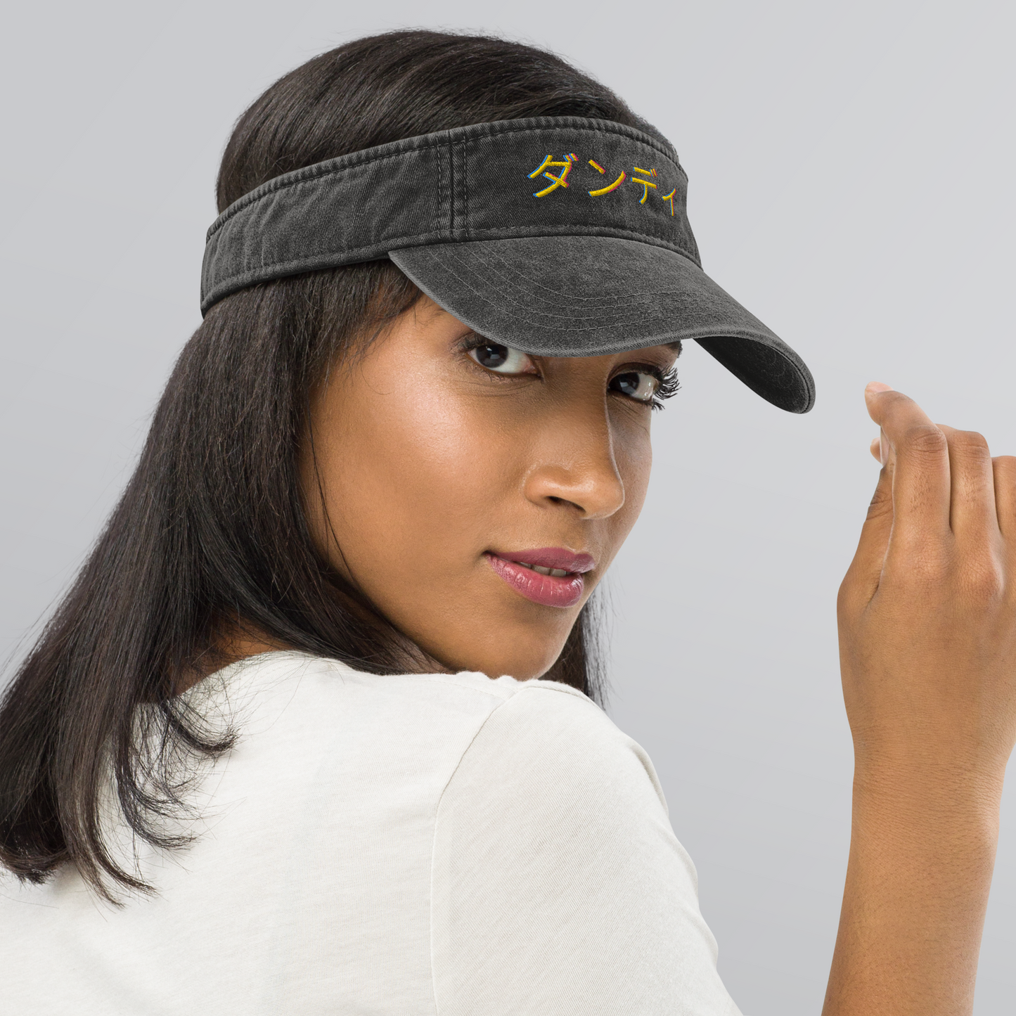 ダンディ Denim visor