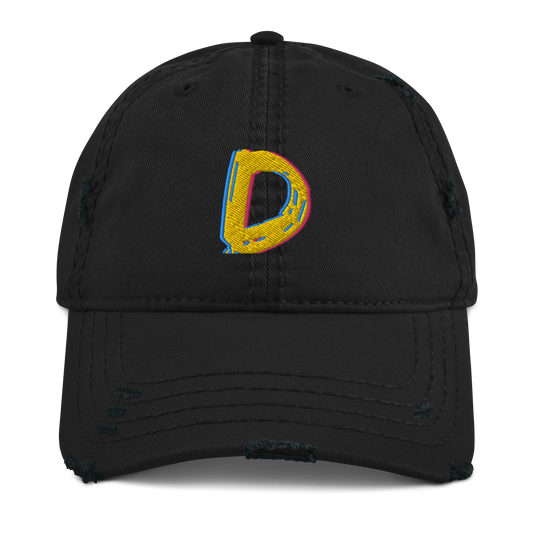 Big D Distressed Dad Hat