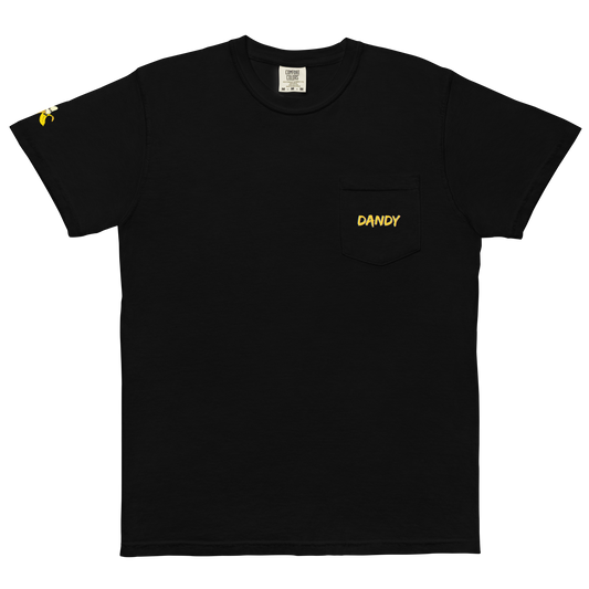 Dandy Unisex garment-dyed pocket t-shirt