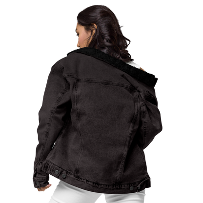 Banana Unisex denim sherpa jacket