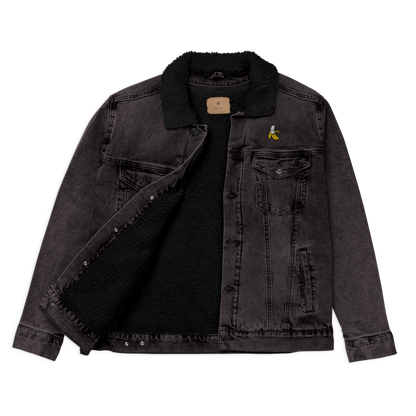 Banana Unisex denim sherpa jacket