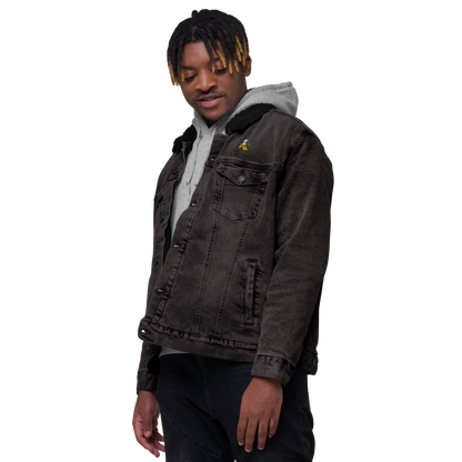 Banana Unisex denim sherpa jacket