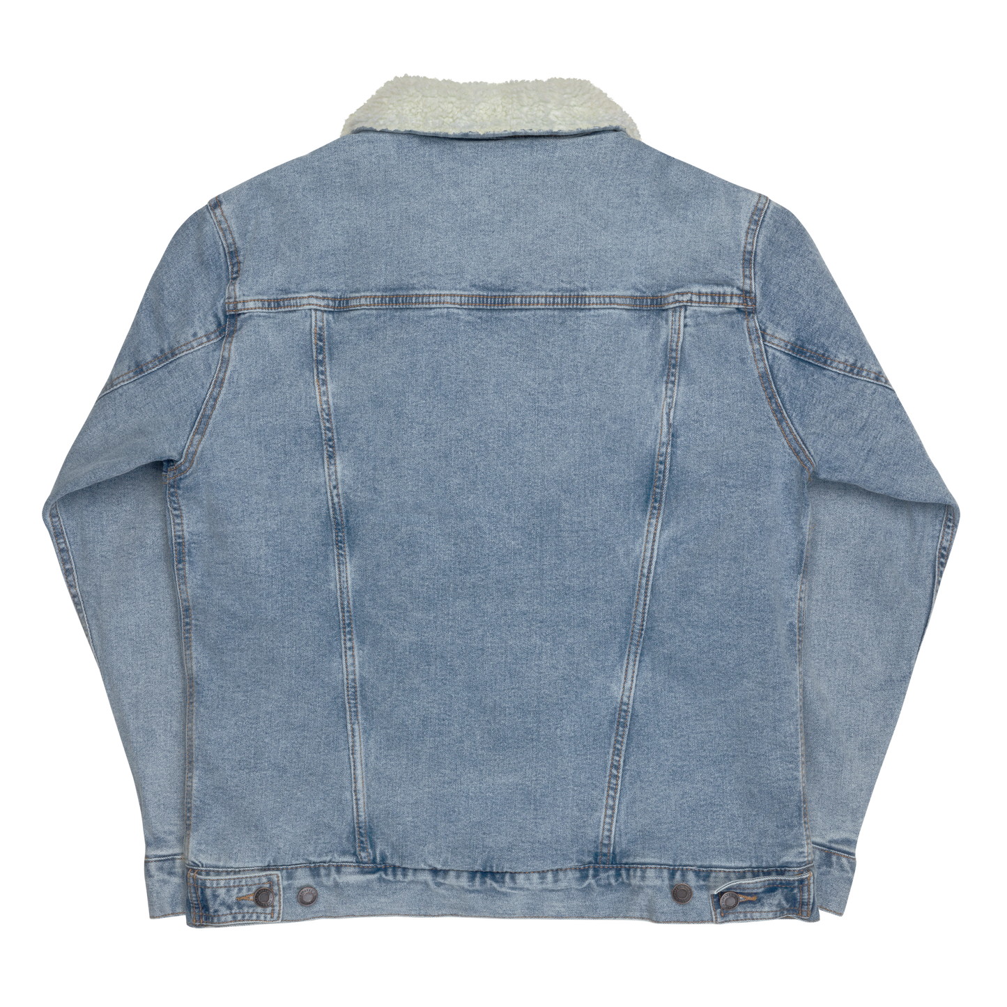 Banana Unisex denim sherpa jacket