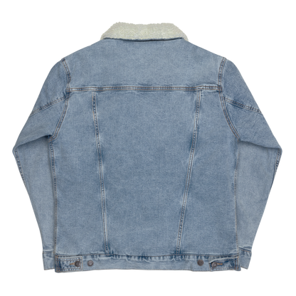 Banana Unisex denim sherpa jacket