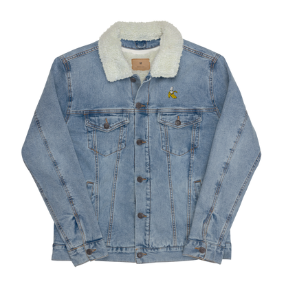 Banana Unisex denim sherpa jacket