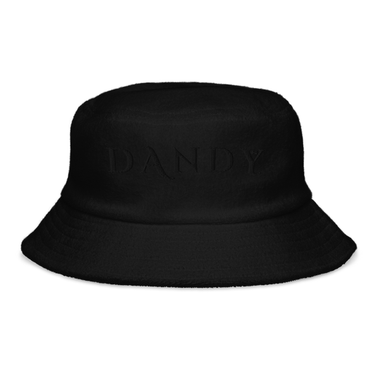 Dandy Unstructured terry cloth bucket hat