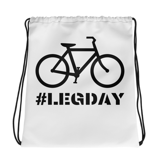 #LEGDAY Drawstring bag