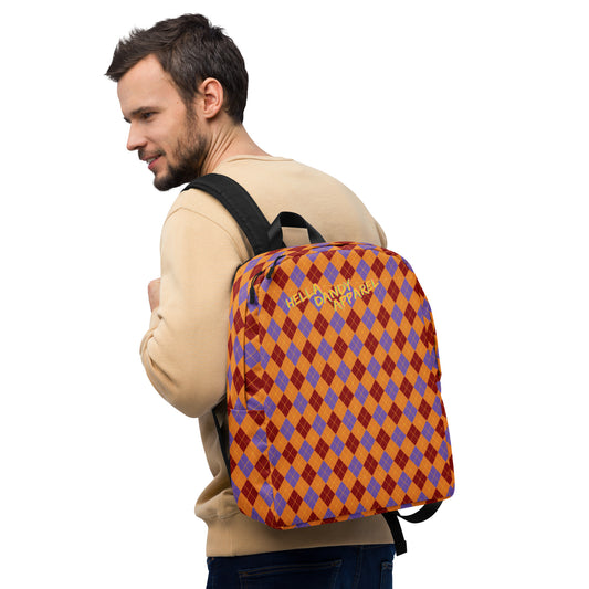 Argyle Minimalist Backpack