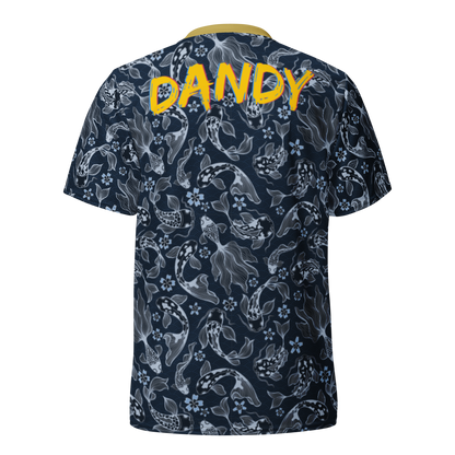 Blue Koi unisex sports jersey