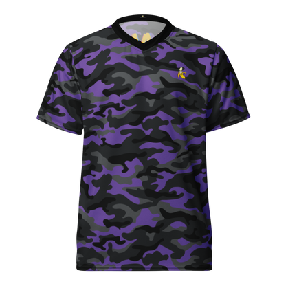 Camo unisex sports jersey