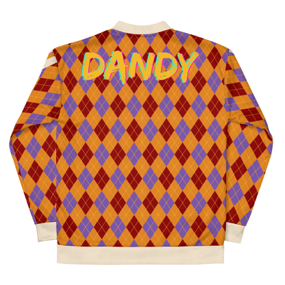 Argyle Unisex Bomber Jacket