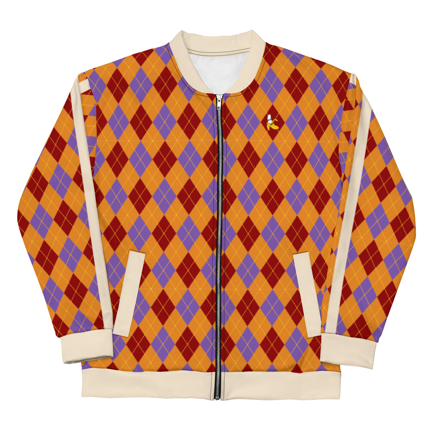 Argyle Unisex Bomber Jacket