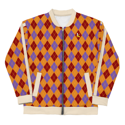 Argyle Unisex Bomber Jacket