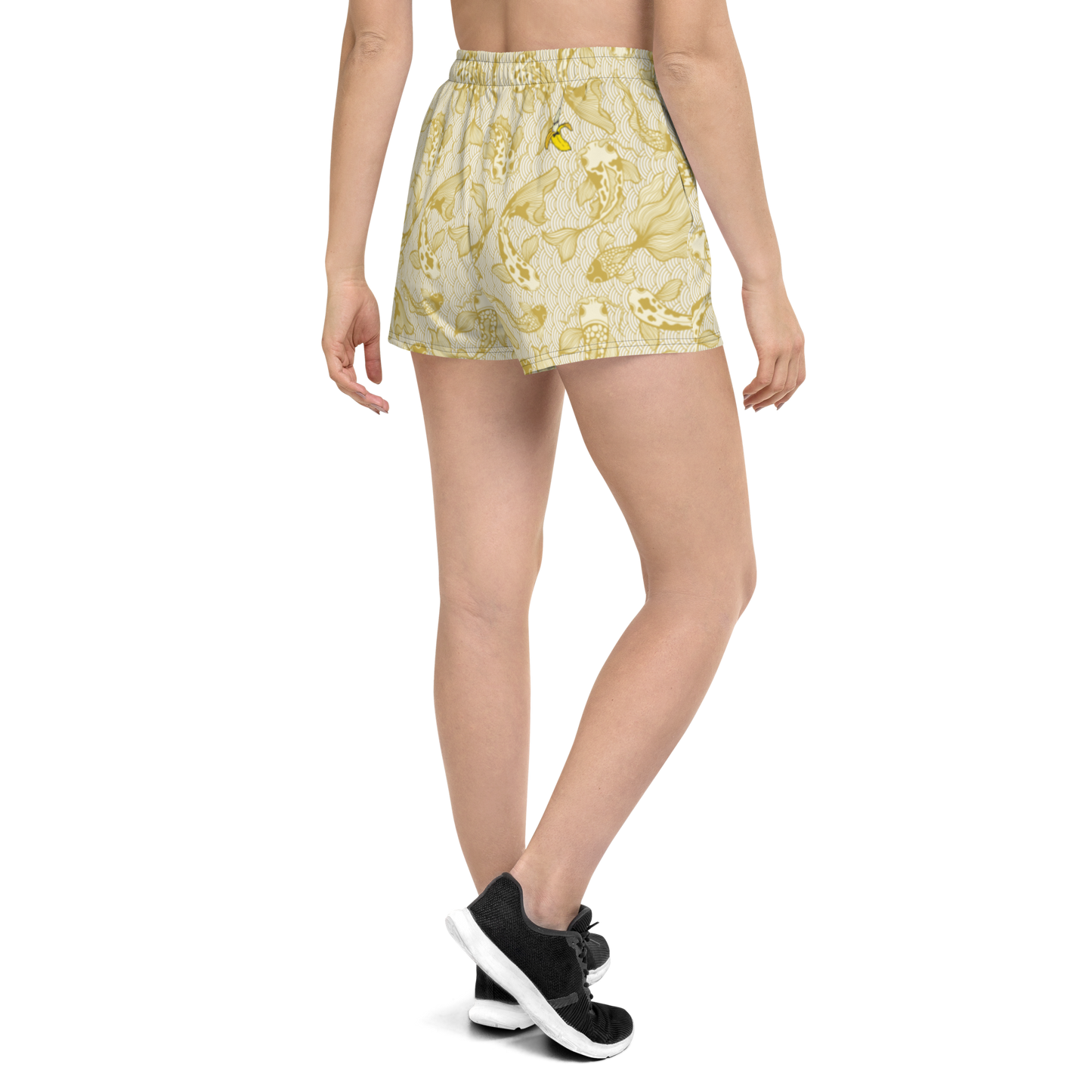 Gold Koi Unisex Athletic Shorts