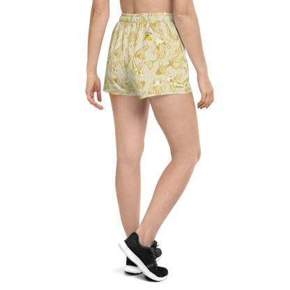 Gold Koi Unisex Athletic Shorts