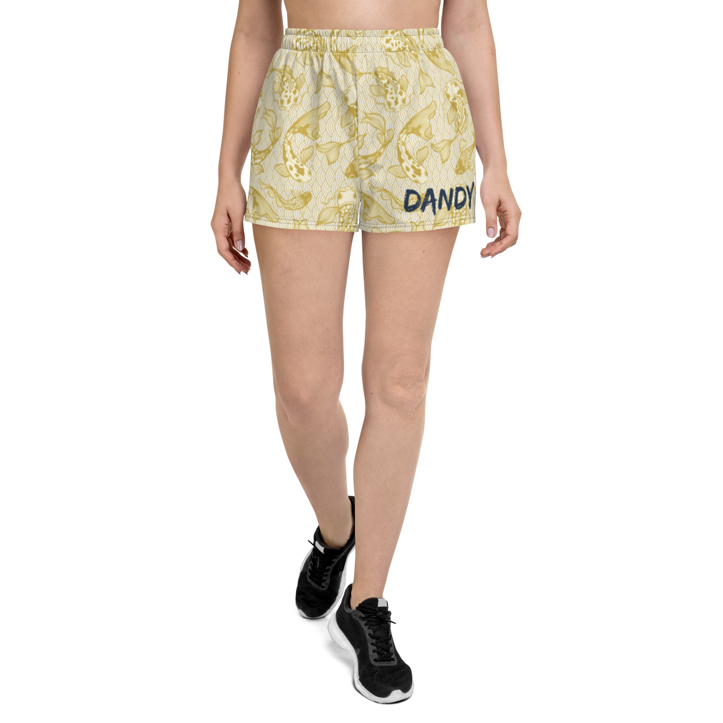 Gold Koi Unisex Athletic Shorts