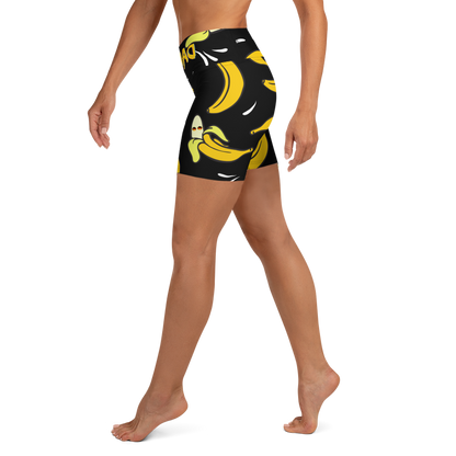 Bananas Yoga Shorts
