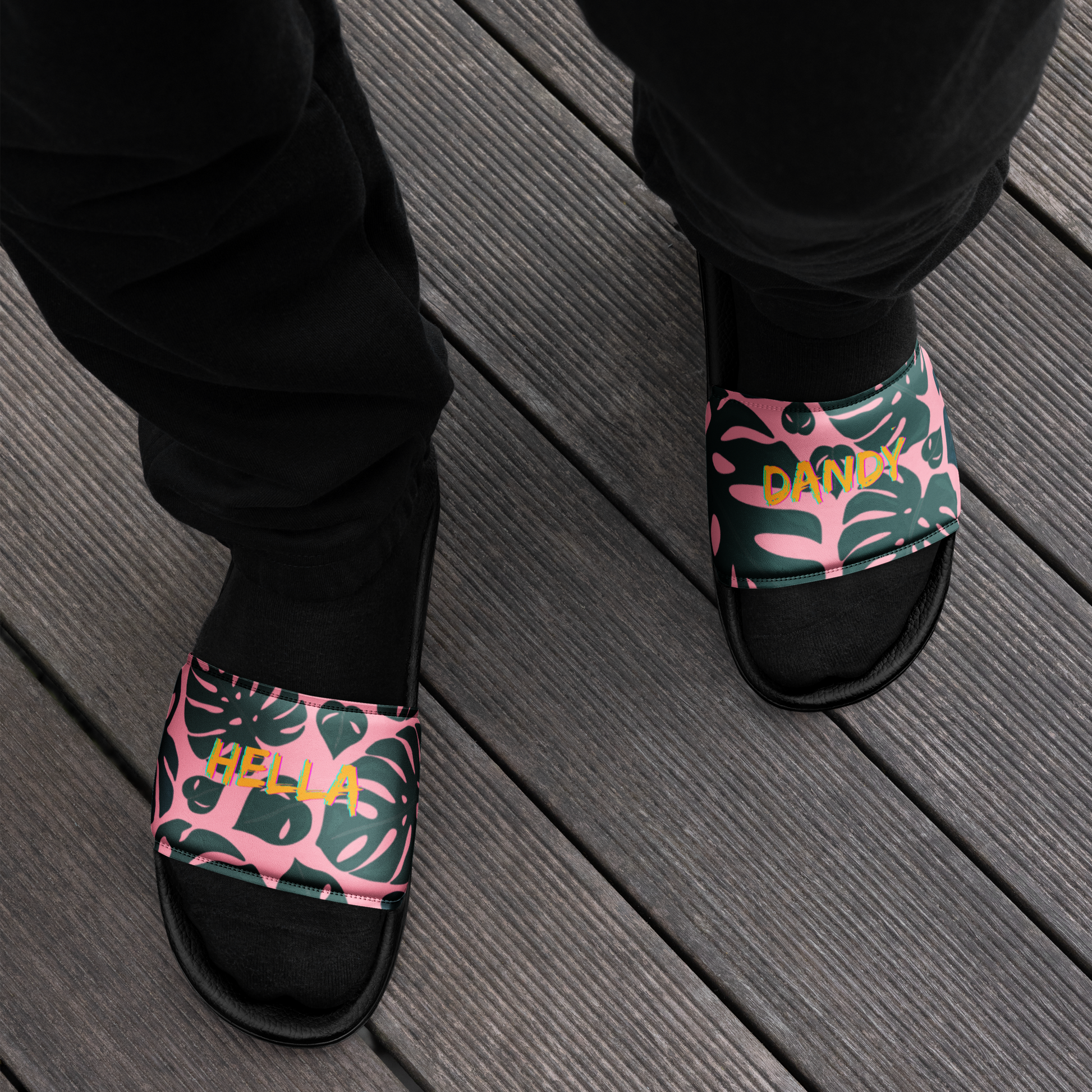 monstera slides Monstera Men’s slides Black / 7