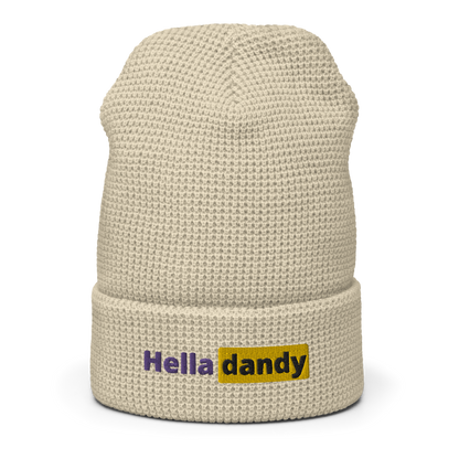 The Hub Waffle beanie