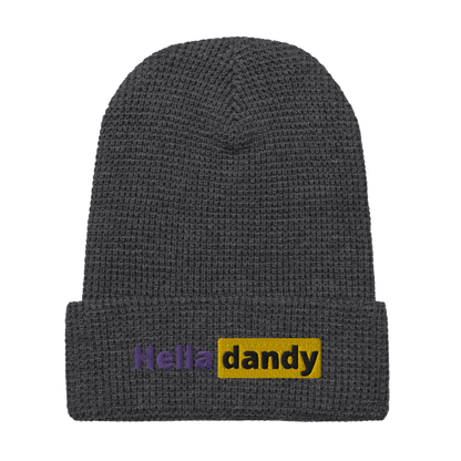 The Hub Waffle beanie